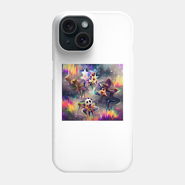 Psychedelic Stars Phone Case by Mihadom