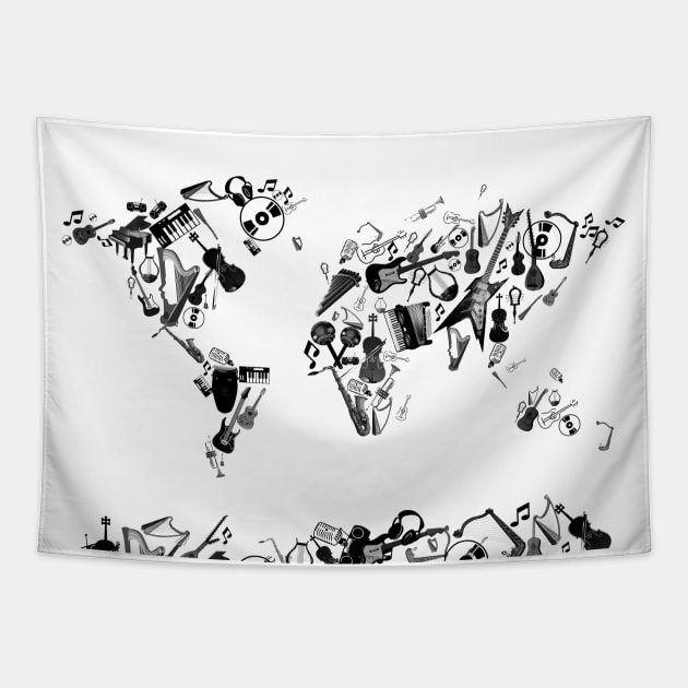 music Tapestry by BekimART