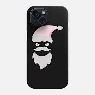 Santa with Cat Eyes Phone Case