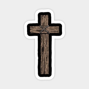 Wooden cross Magnet