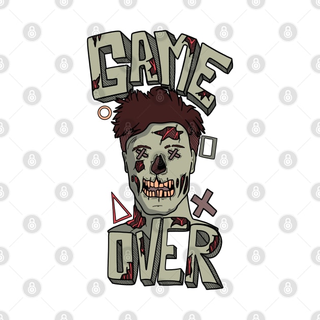 Game over zombie 2 by Swadeillustrations