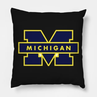 Michigan Sticker Pillow