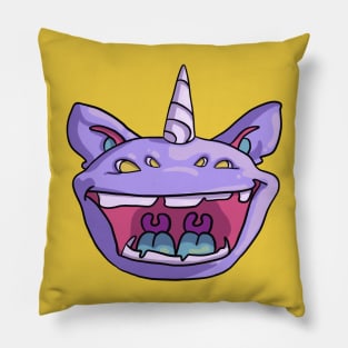 Purple Alien Pillow