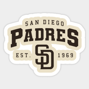 San Diego Padres: Classic Logo - MLB Removable Wall Decal Giant Logo 51W x 38H