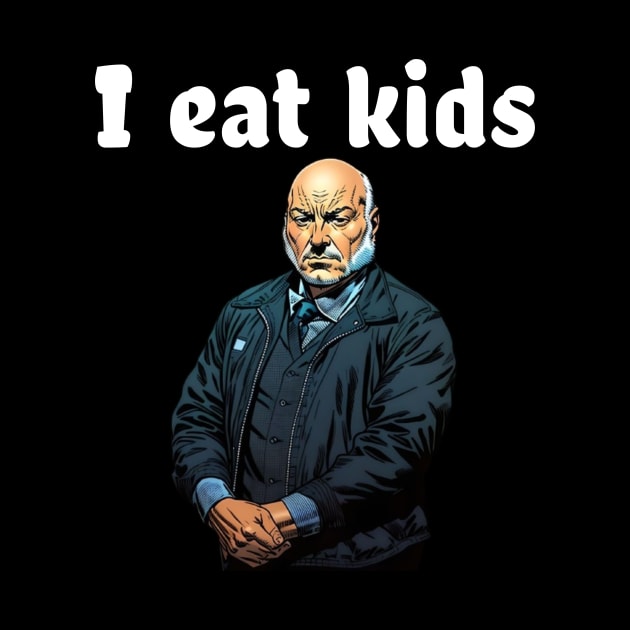 bertram I eat Kids Funny quote design by Tee Shop