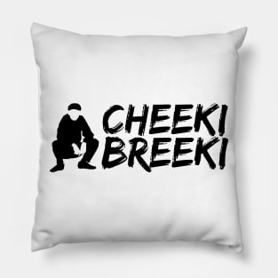 cheeki breeki - escape from tarkow - slav squat Pillow