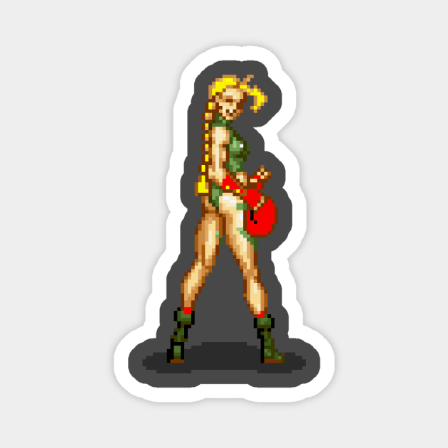 Cammy Magnet by Pixelblaster