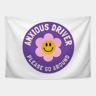 Anxious Driver Please Go Around, Anxious Driver Bumper Tapestry