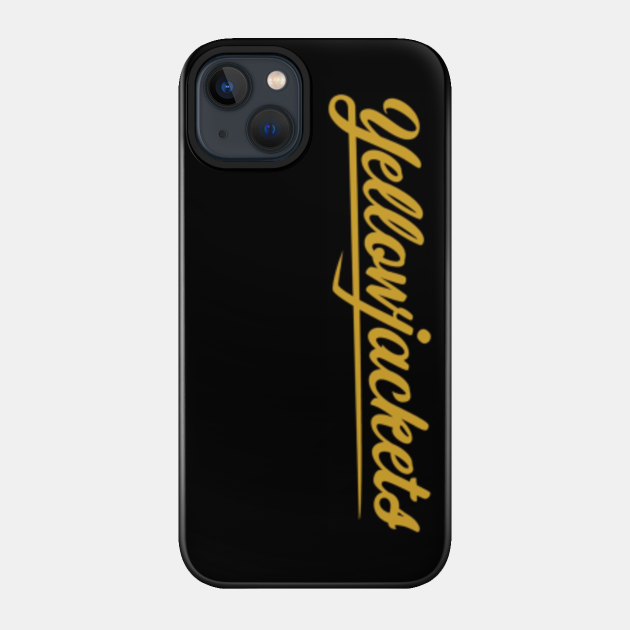 Yellowjackets - Showtime - Team Logo - Soccer - Yellowjackets Showtime - Phone Case