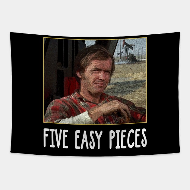 Nicholson's Best Roles Easy Pieces Nostalgia Tapestry by TheBlingGroupArt