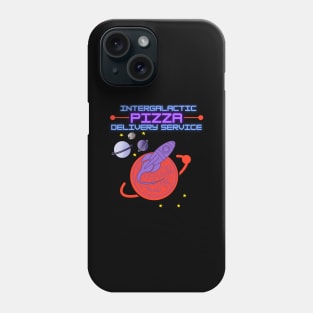 Intergalactic Pizza Delivery Stars Galaxie Phone Case