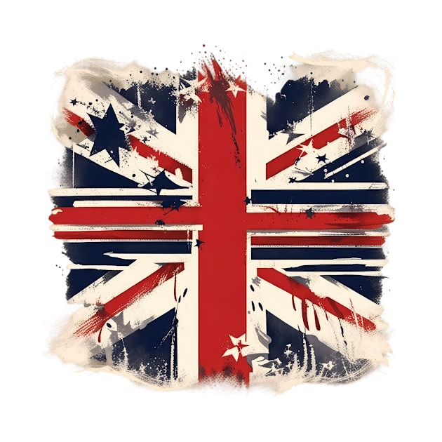 Brit Glory Grunge Flag Bonus by trubble