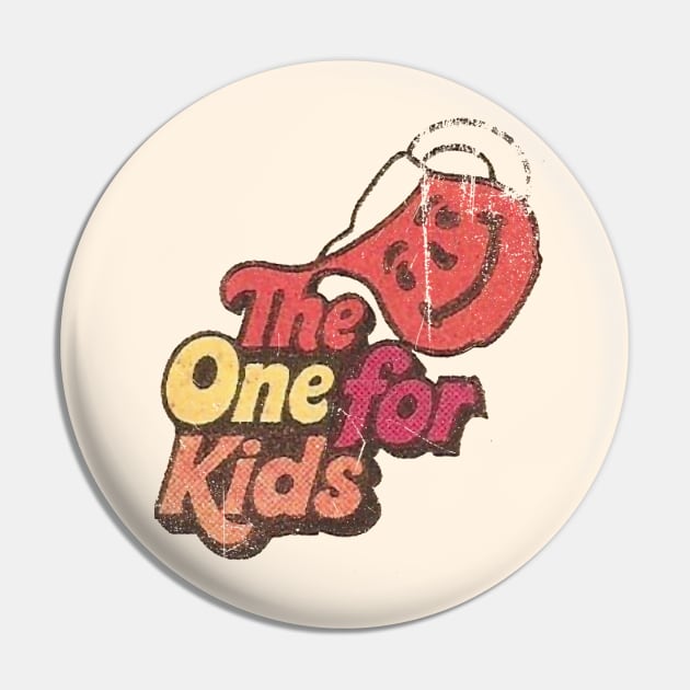 Kool-Aid "The One for Kids" Authentic Distressed Pin by offsetvinylfilm