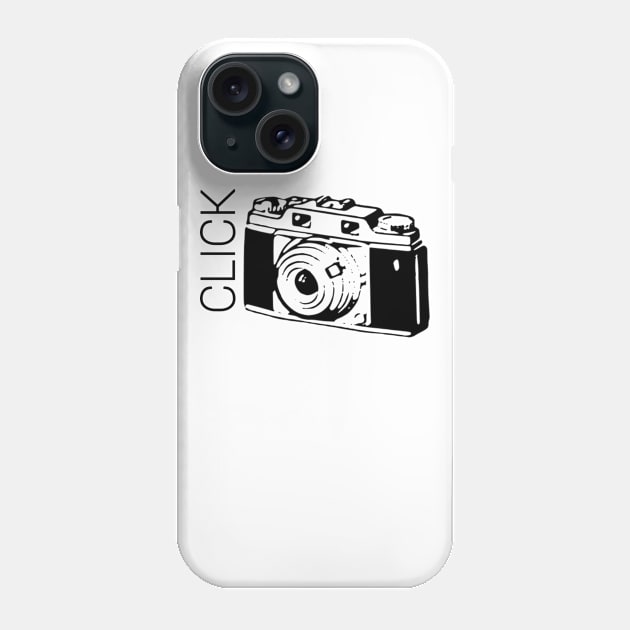 CLICK Phone Case by CreativeLimes