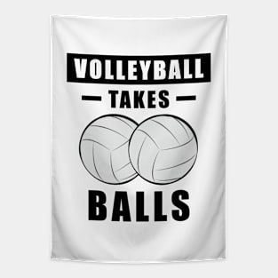 Volleyball Takes Balls - Funny Tapestry