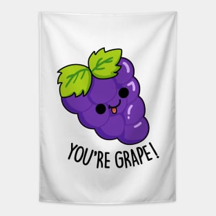 You're Grape Cute Grape Pun. Tapestry