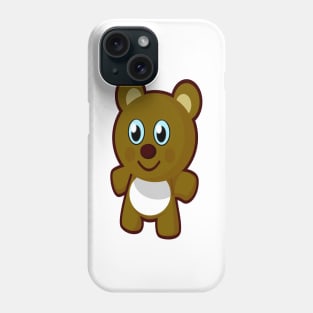 Teddy bear toy Phone Case