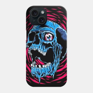 Melted Skull Phone Case