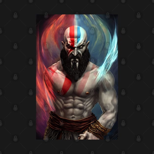 KRATOS OIL ART by EBAN