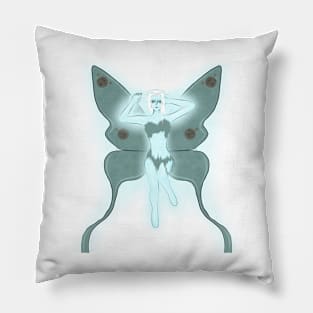 Lunar Moth fairy girl Pillow