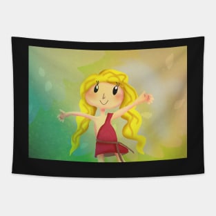 Myrtia the fairy Amazon artwork Vivi Markatos Tapestry