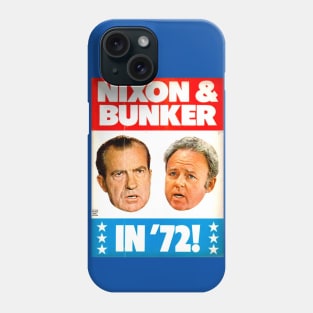 Nixon & Bunker in '72! MAD Phone Case