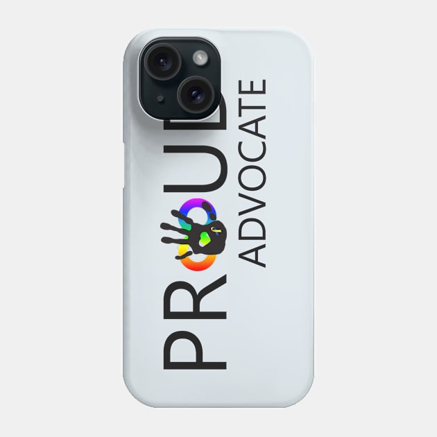 Proud DS ASD Hand Advocate Phone Case by Brianna Lynn Creative