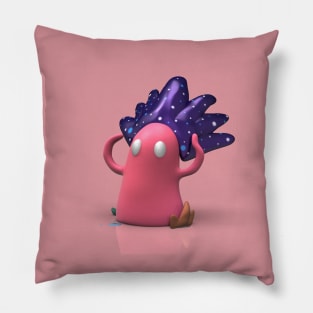 crown little guy Pillow