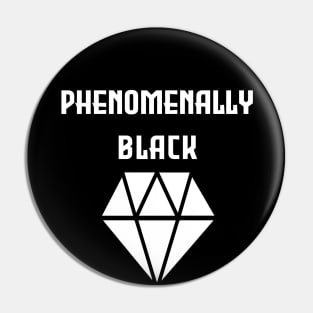 Phenomenally Black diamond Black t-shirt, graphic shirts, unisex adult clothing, gift idea . Pin