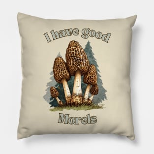 I have good morels Pillow