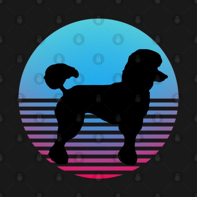 poodle cold sunset retro by artbleed