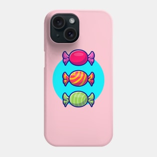 Candy Wrapper Cartoon Illustration Phone Case