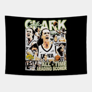 Caitlin Clark All-Time Leading Scorer Tapestry