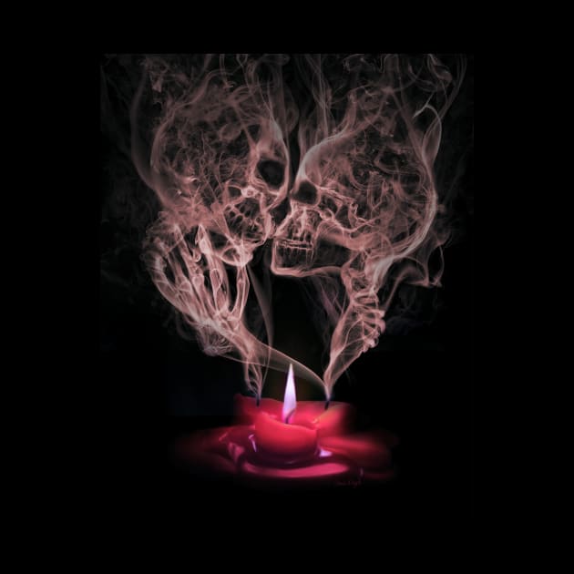 Candle Smoke Embrace by JessiLeigh