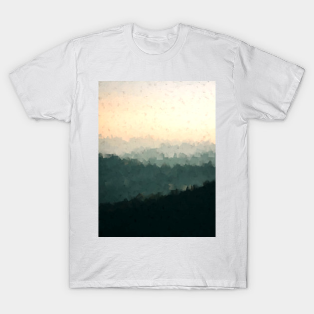 Abstract Art Forest Nature Scenery Forest Art T Shirt Teepublic
