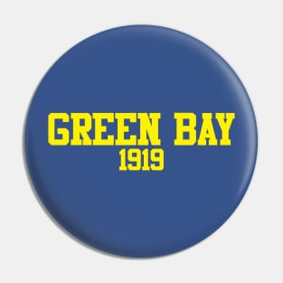 Green Bay 1919 Pin