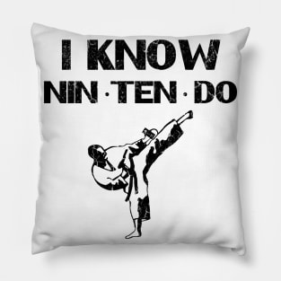 I Know Nin Ten Do Pillow