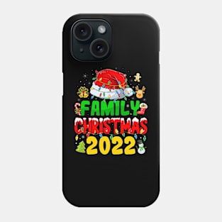 Family Christmas 2022 Matching Shirts Squad Santa Elf Funny Phone Case