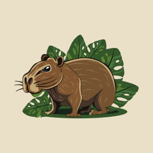 Capybara in the jungle T-Shirt