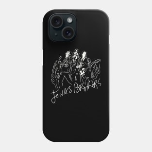 Jonas brothers silouette. Phone Case