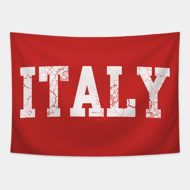 Italy Retro Italian Italia Home Love Tapestry by E