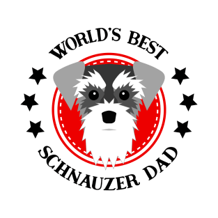 World's Best Schnauzer Dad T-Shirt