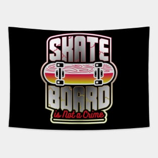 Skate Board Tapestry