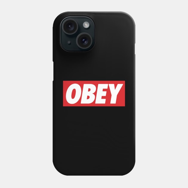 Obey Phone Case by Oolong