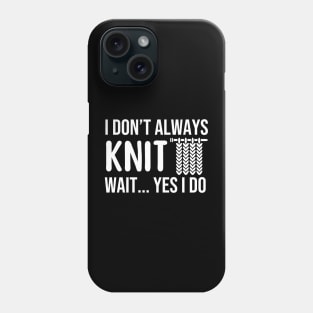 Funny Knitting Phone Case
