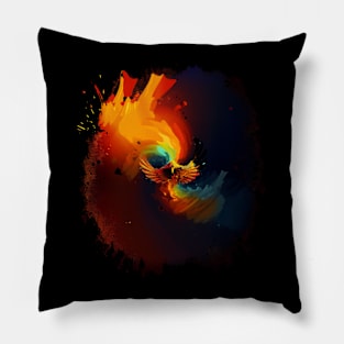 Phoenix Rising Pillow