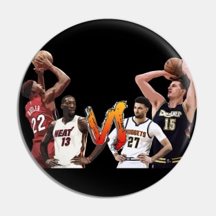 NBA FINALS heat vs Nuggets Pin