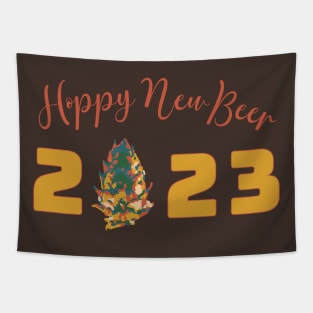 Hoppy New Year (Happy New Year) Tapestry