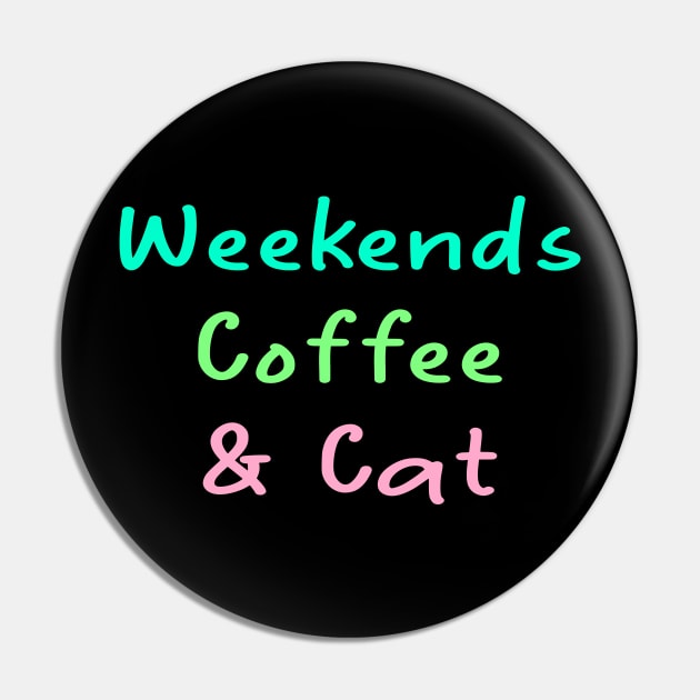 weekends coffee and cats Pin by merysam