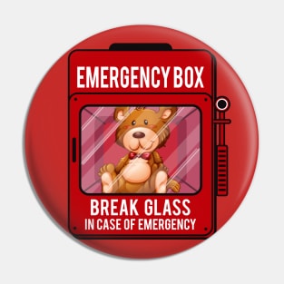 In Case Of Emergency Break Glass Pin